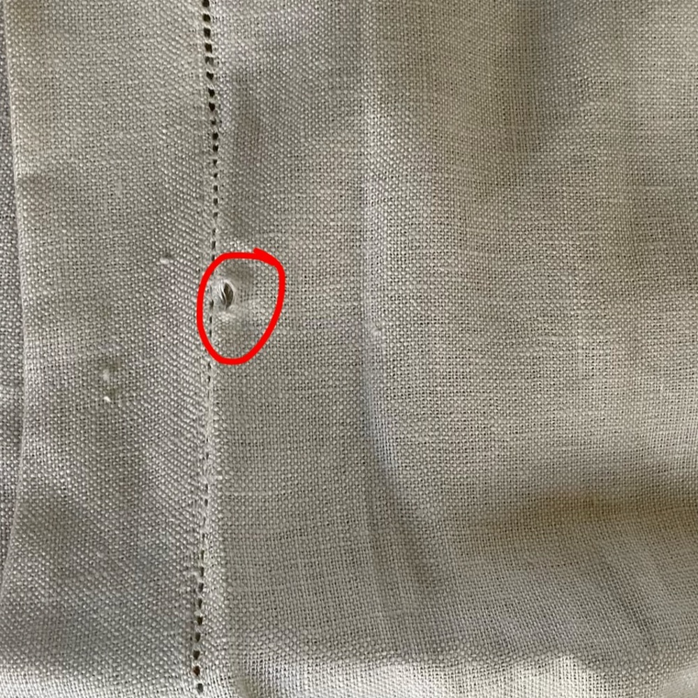 2 VTG Nate Berkus Linen Neutral Curtains - Picture 6 of 10